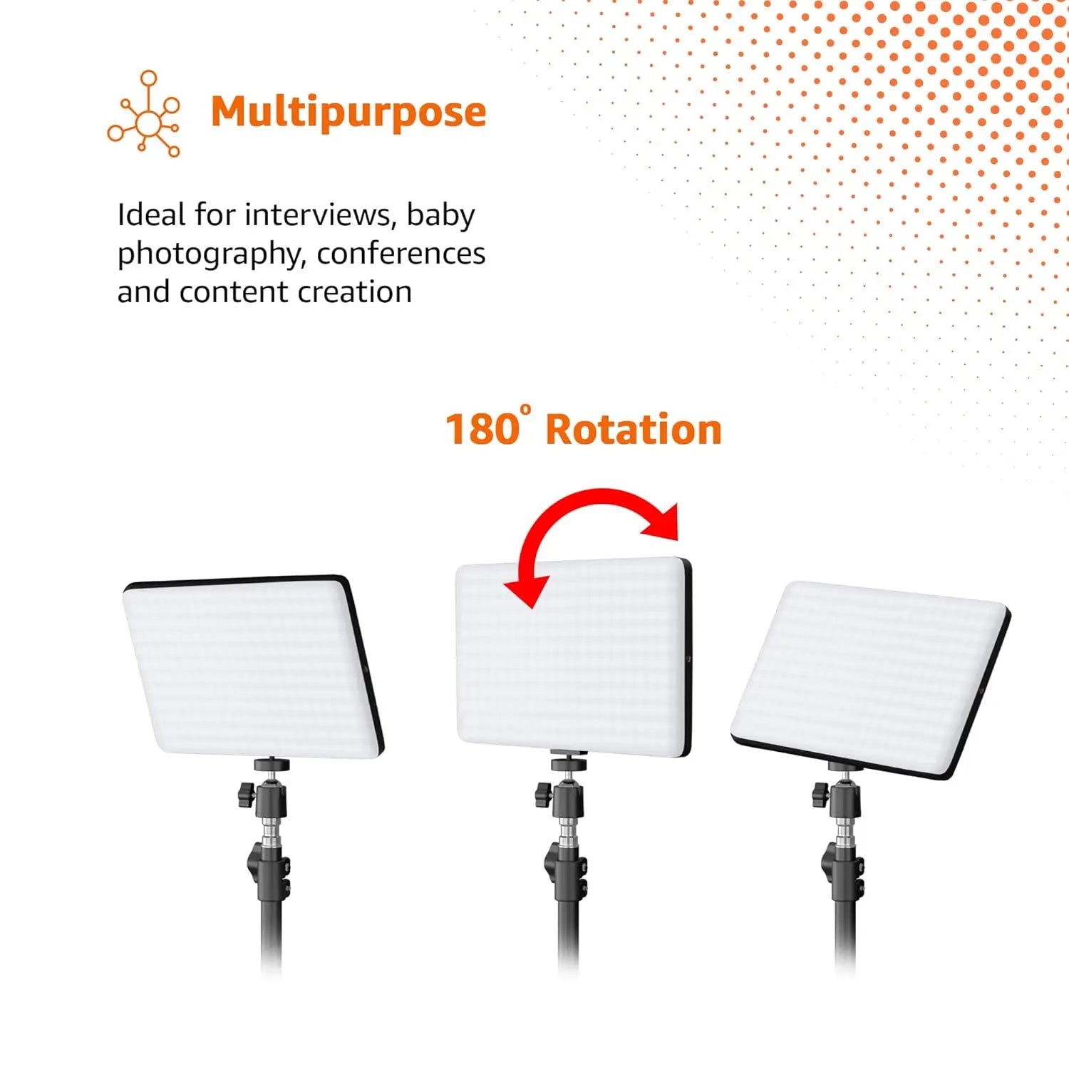 Bro Core MM-240 LED Soft Panel Light with Wireless Remote Control for Photography, Videography and Content Creation
