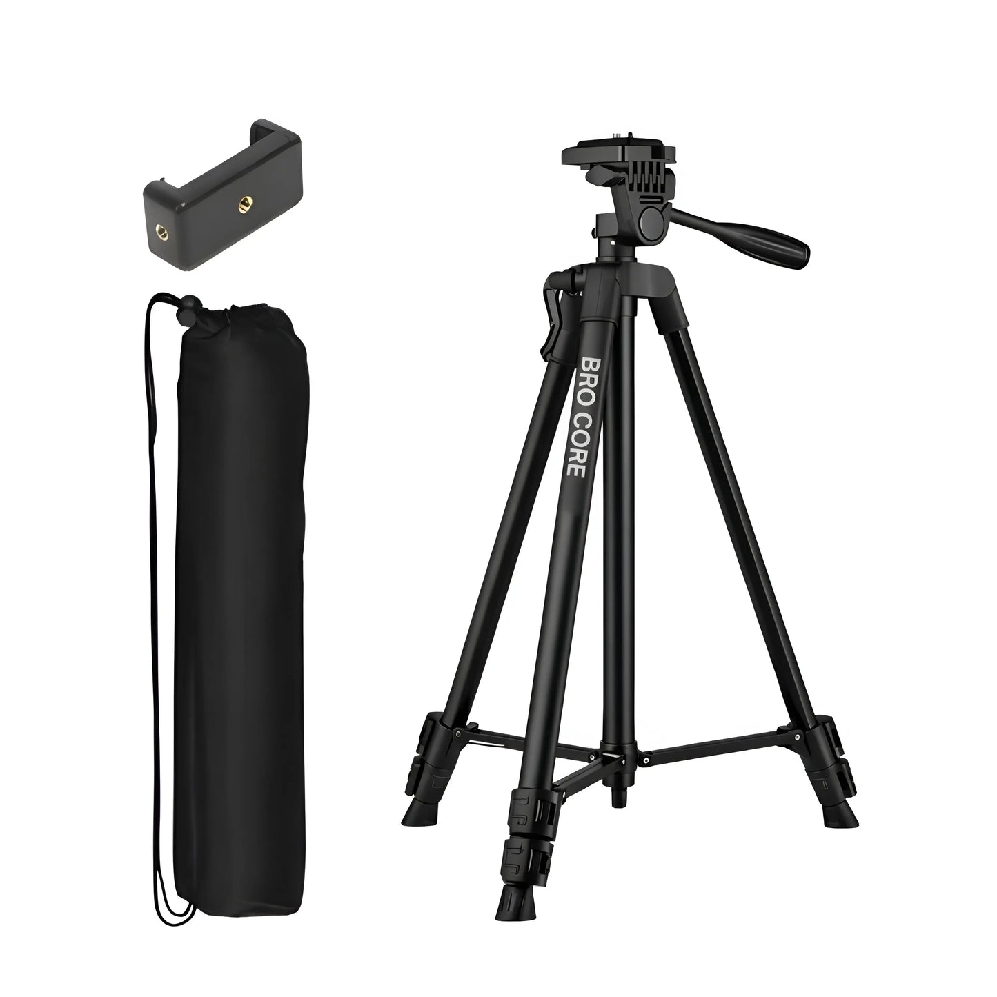 bro core f3366 mobile tripod stand for video recording