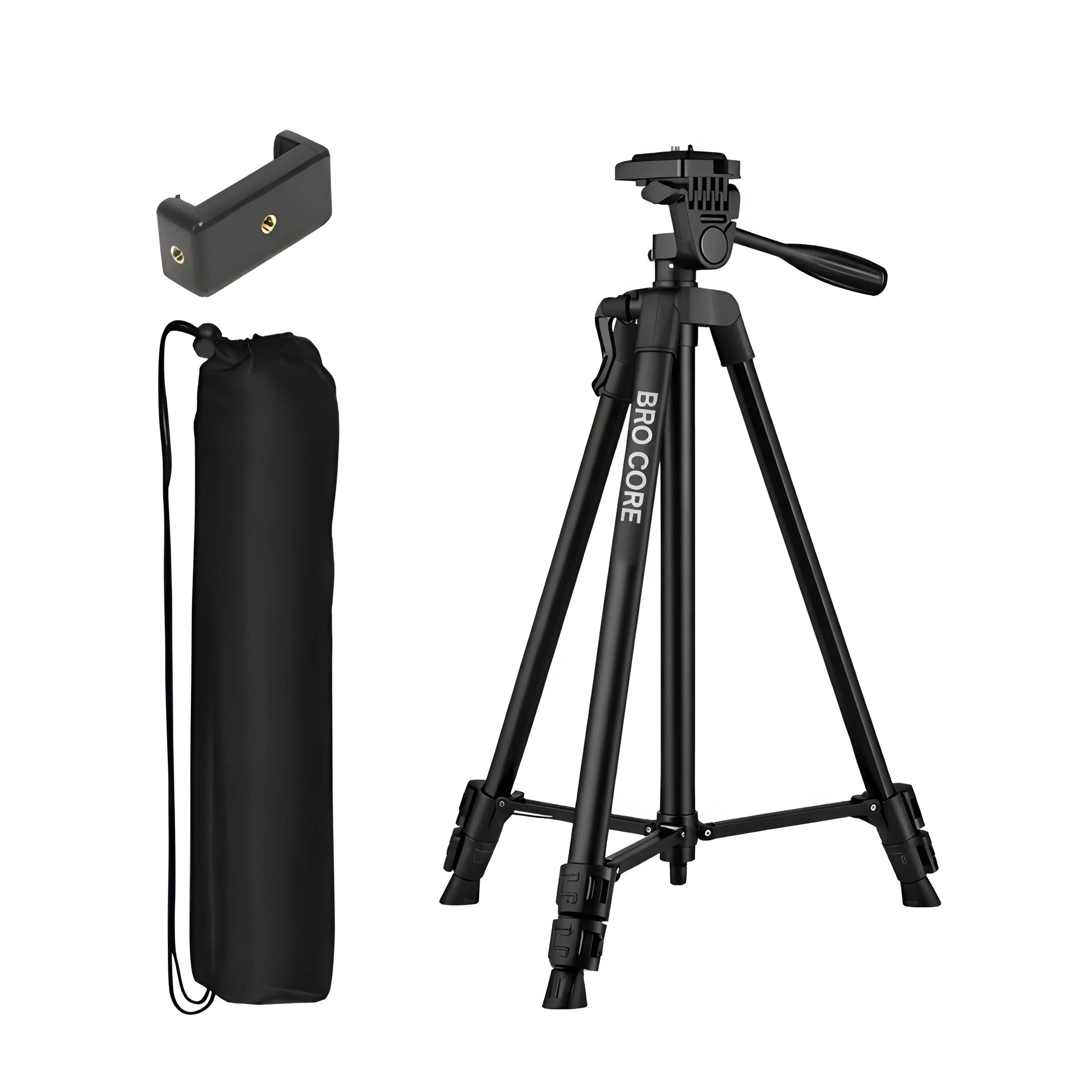 bro core f3366 mobile tripod stand for video recording